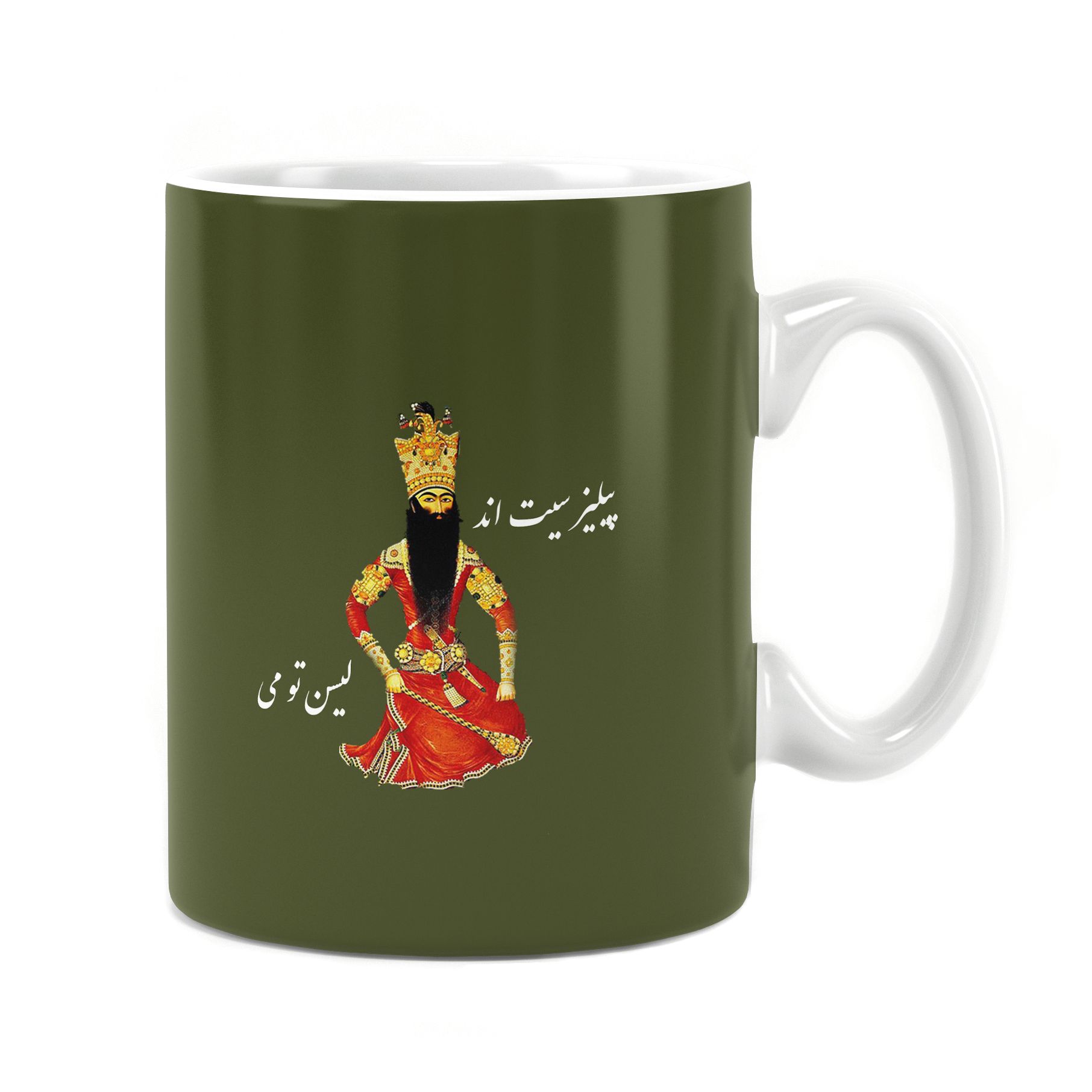 لیوان طرح دار سرامیکی راویتا طرح فانتزی سنتی 1962 لیوان طرح دار سرامیکی راویتا طرح فانتزی سنتی 1962
