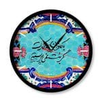 ساعت‌ دیواری راویتا طرح تایپوگرافی کد 3387