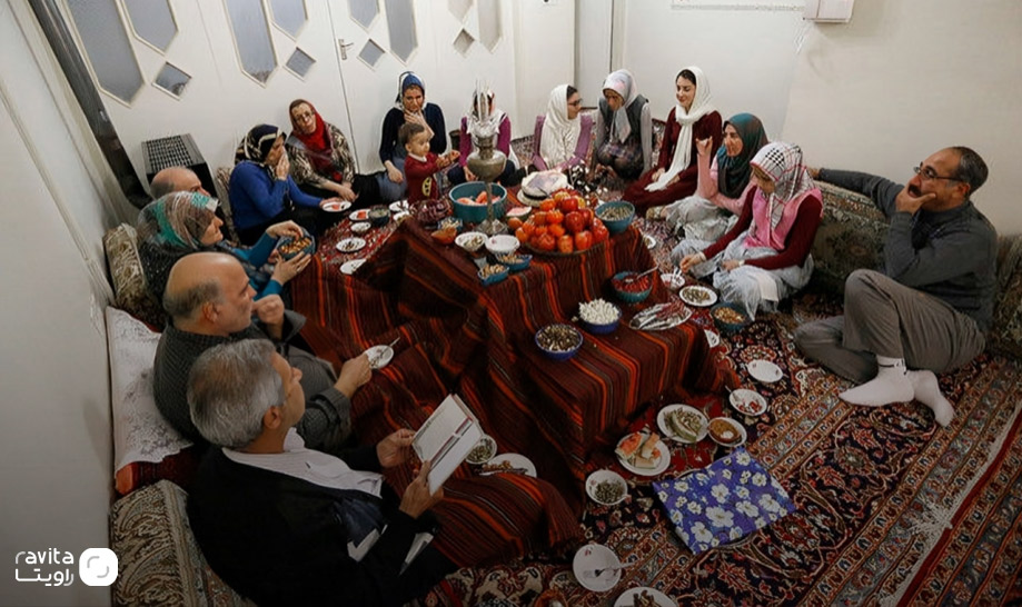 مهمانی و شب نشینی ایرانی در ایام مختلف و چشم روشنی برای خانه جدید