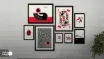 تابلو دکوراتیو دیوار آپارتمان