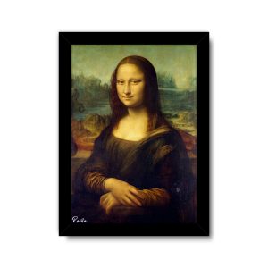 تابلو تکی نقاشی مونالیزا کد 3555
