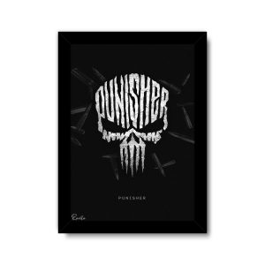 تابلو تکی  طرح پانیشر | Punisher کد 3584