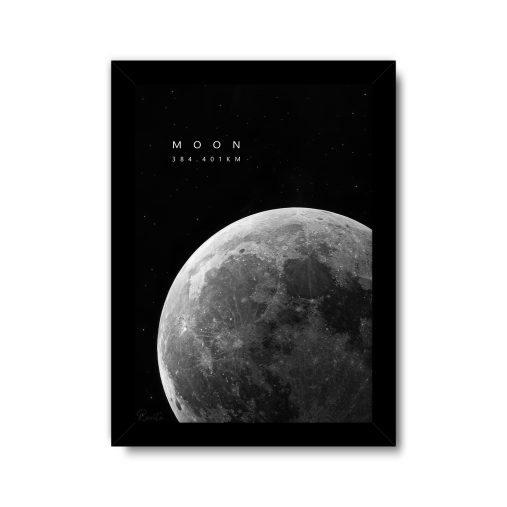 تابلو تکی راویتا طرح ماه - Moon کد 3684