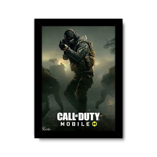 تابلو تکی راویتا طرح کالاف دیوتی موبایل - Call of Duty کد 3702