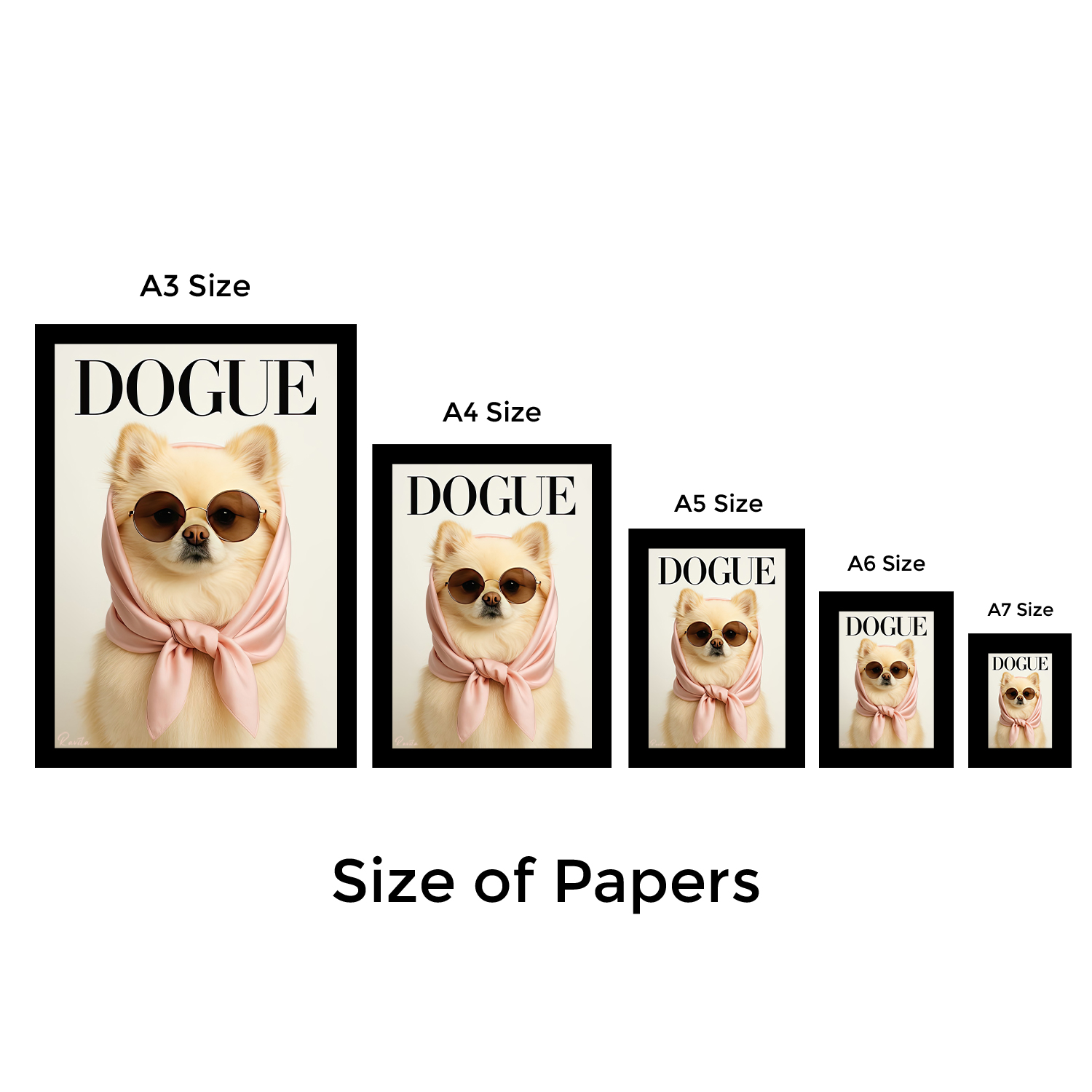 تابلو تکی راویتا طرح خانم سگ - Mrs Dog کد 3706 تابلو تکی راویتا طرح خانم سگ - Mrs Dog کد 3706