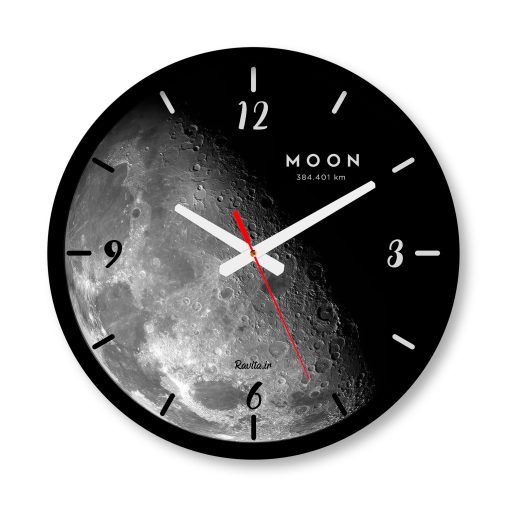 ساعت دیواری بزرگ راویتا طرح ماه - Moon کد 3683