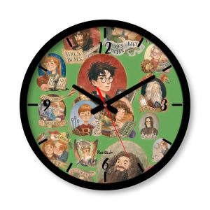 ساعت رومیزی دیواری راویتا طرح هری پاتر کد 3629