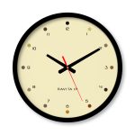 ساعت دیواری بزرگ راویتا طرح Minimal Color کد 3638