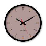 ساعت دیواری بزرگ راویتا طرح Minimal Color کد 3638
