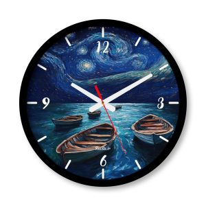 تابلو تکی راویتا طرح سبک ون گوک و قایق - Van Gogh's style and the boat کد 3671 تابلو تکی راویتا طرح سبک ون گوک و قایق - Van Gogh's style and the boat کد 3671