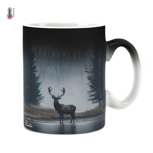 ماگ حرارتی راویتا طرح جنگل و کوهستان - Forest and Mountains کد 3690