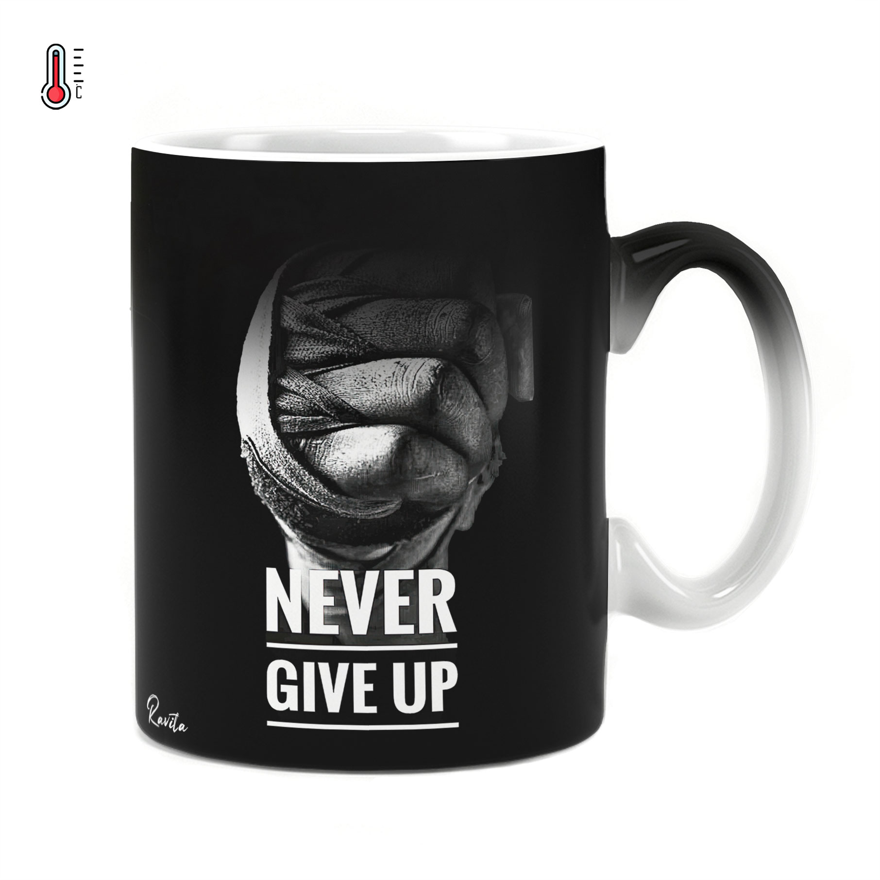 ماگ حرارتی راویتا طرح هرگز تسلیم نشو - Never Give Up کد 3693 ماگ حرارتی راویتا طرح هرگز تسلیم نشو - Never Give Up کد 3693