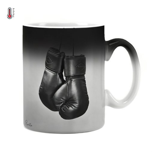 ماگ حرارتی راویتا طرح مبارز بوکس - Boxing Fighter کد 3694