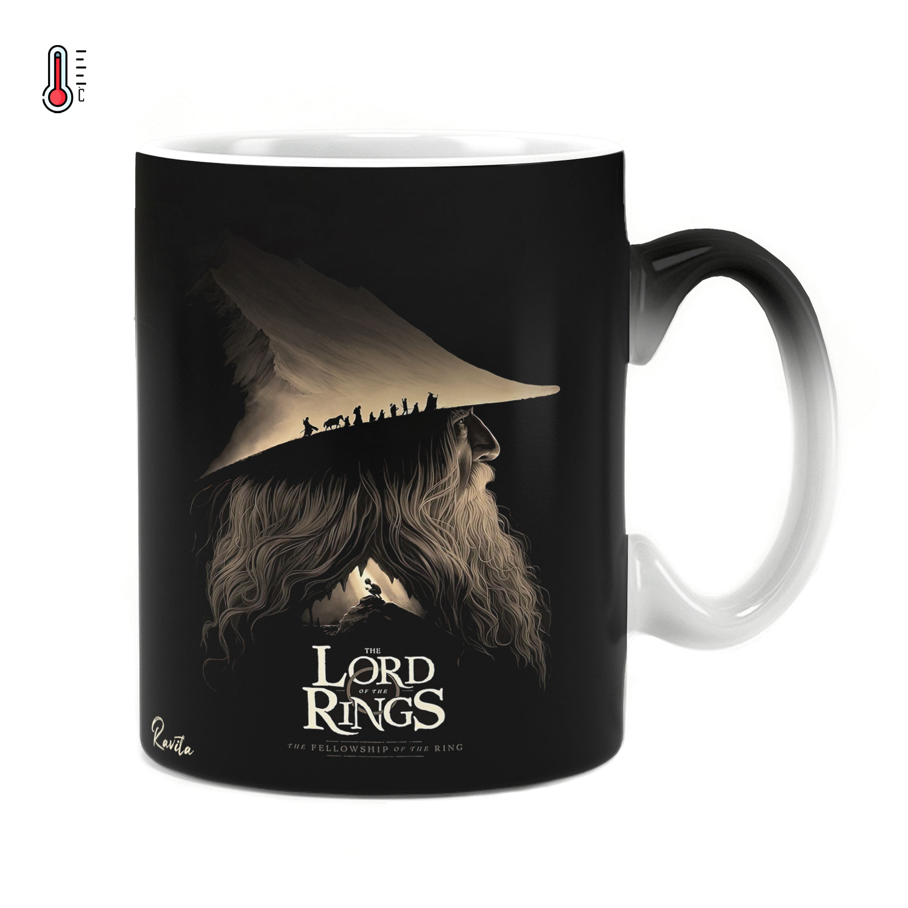 ماگ حرارتی راویتا طرح ارباب حلقه ها - Lord of The Rings کد 3712 ماگ حرارتی راویتا طرح ارباب حلقه ها - Lord of The Rings کد 3712