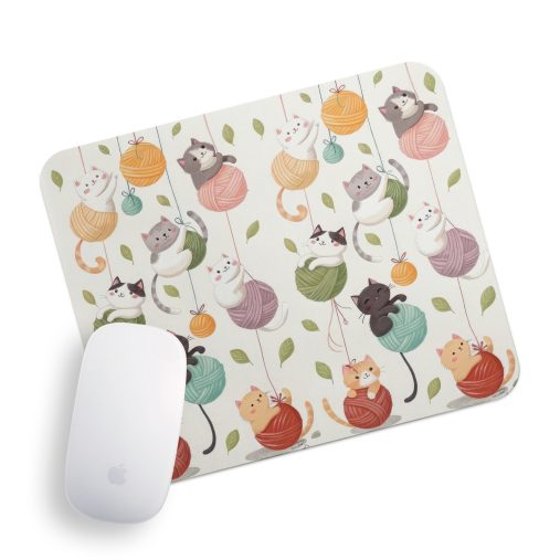 پد موس راویتا طرح گربه ها و کاموا - Cats and Yarn کد 3675