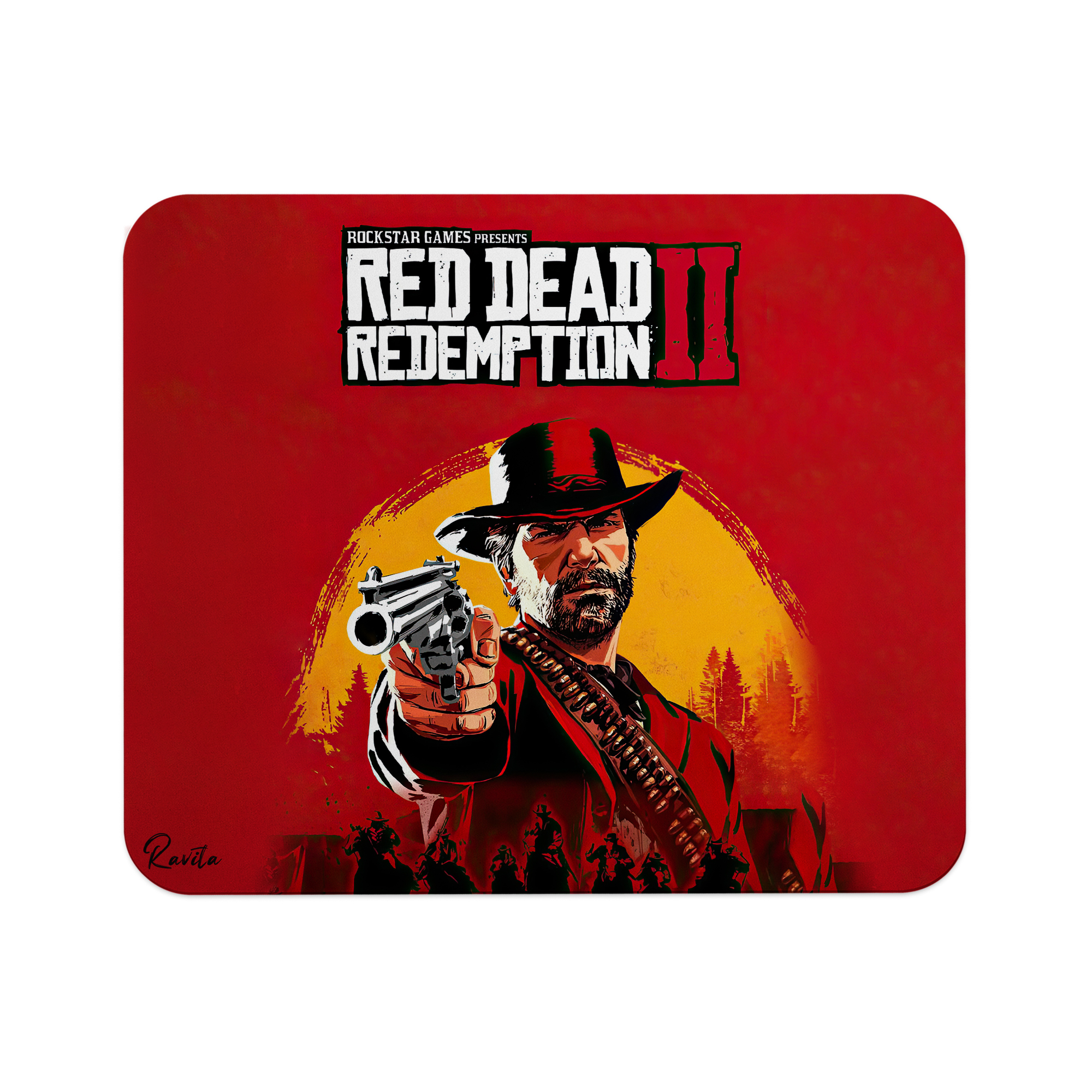 پد موس راویتا طرح رد دد 2 - Red Dead Redemption 2 کد 3669 پد موس راویتا طرح رد دد 2 - Red Dead Redemption 2 کد 3669