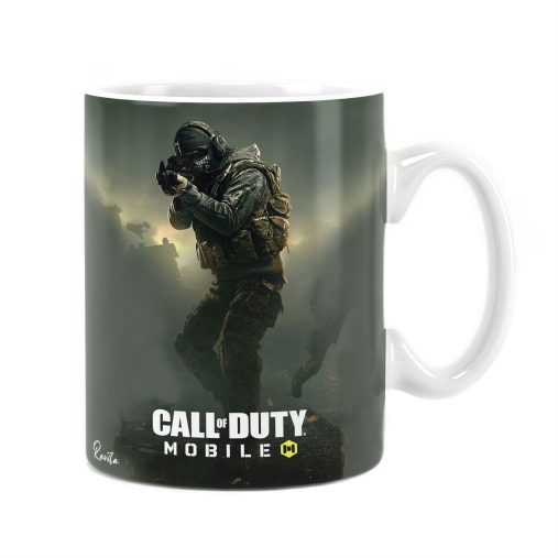 ماگ راویتا طرح کالاف دیوتی موبایل - Call of Duty کد 3702