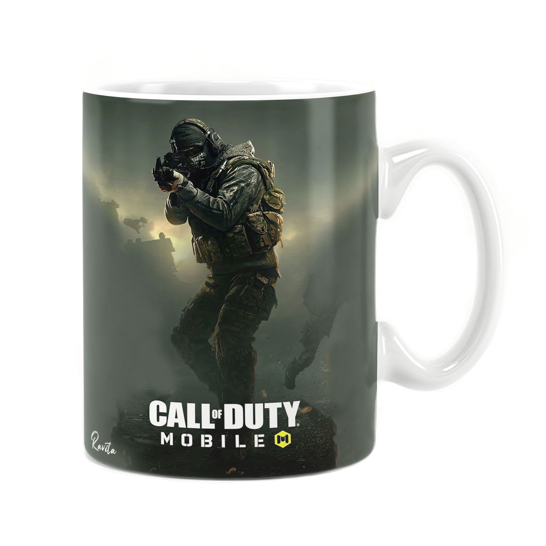 ماگ حرارتی راویتا طرح کالاف دیوتی موبایل - Call of Duty کد 3702 ماگ حرارتی راویتا طرح کالاف دیوتی موبایل - Call of Duty کد 3702
