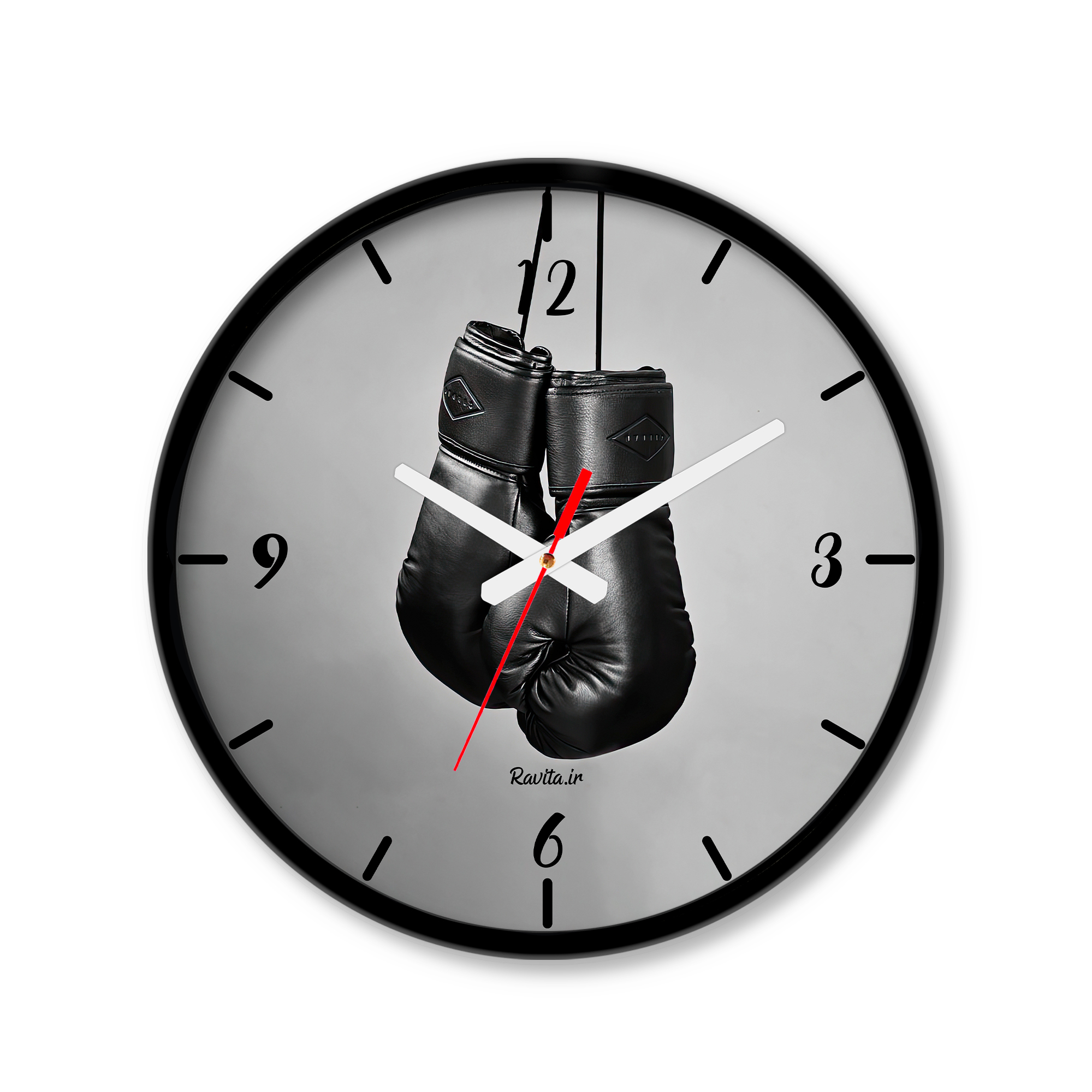 ساعت رومیزی دیواری راویتا طرح مبارز بوکس - Boxing Fighter کد 3694 ساعت رومیزی دیواری راویتا طرح مبارز بوکس - Boxing Fighter کد 3694