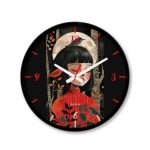 ساعت رومیزی دیواری راویتا طرح نقاشی رونالدو کد 3575