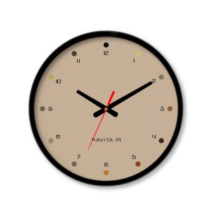 ساعت دیواری بزرگ راویتا طرح Minimal Color کد 3641 ساعت دیواری بزرگ راویتا طرح Minimal Color کد 3641