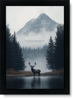 تابلو تکی راویتا طرح جنگل و کوهستان – Forest and Mountains کد 3690