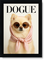 تابلو تکی راویتا طرح خانم سگ – Mrs Dog کد 3706