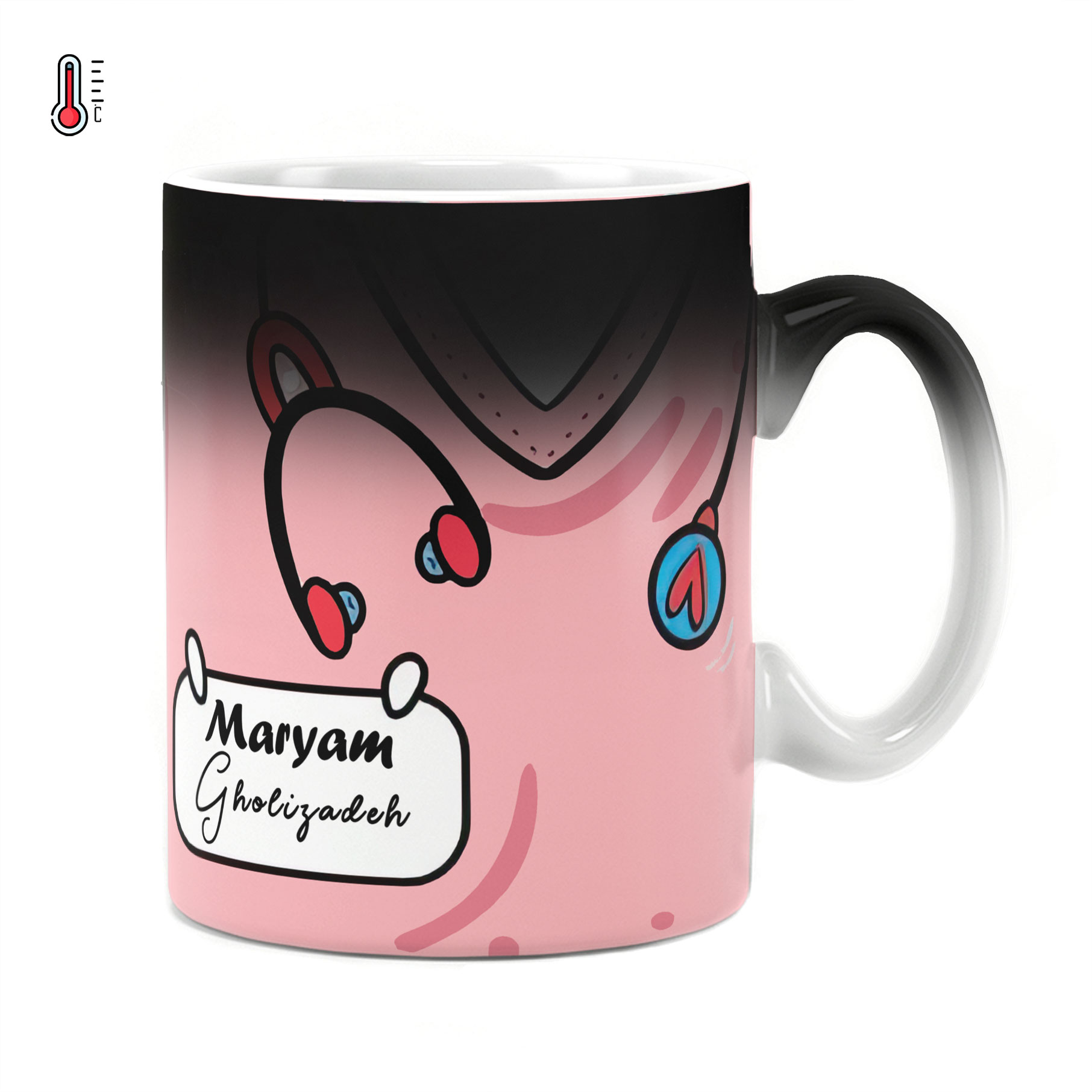 لیوان (ماگ) سرامیکی سفارشی راویتا طرح پرستار - Pink Nurse لیوان (ماگ) سرامیکی سفارشی راویتا طرح پرستار - Pink Nurse