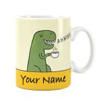 لیوان (ماگ) سرامیکی سفارشی راویتا طرح دایناسور - Dinosaur mug لیوان (ماگ) سرامیکی سفارشی راویتا طرح دایناسور - Dinosaur mug