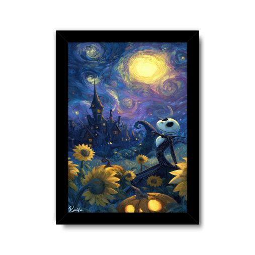 تابلو تکی راویتا طرح نقاشی سبک ون گوک – van gogh کد 3837