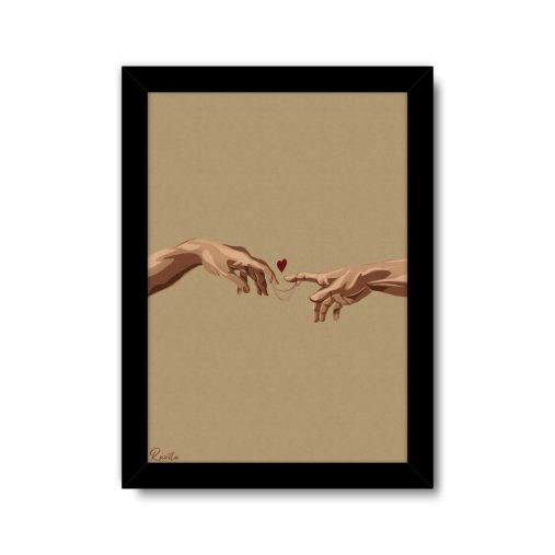 تابلو تکی راویتا طرح عاشقانه - Valentine کد 3838