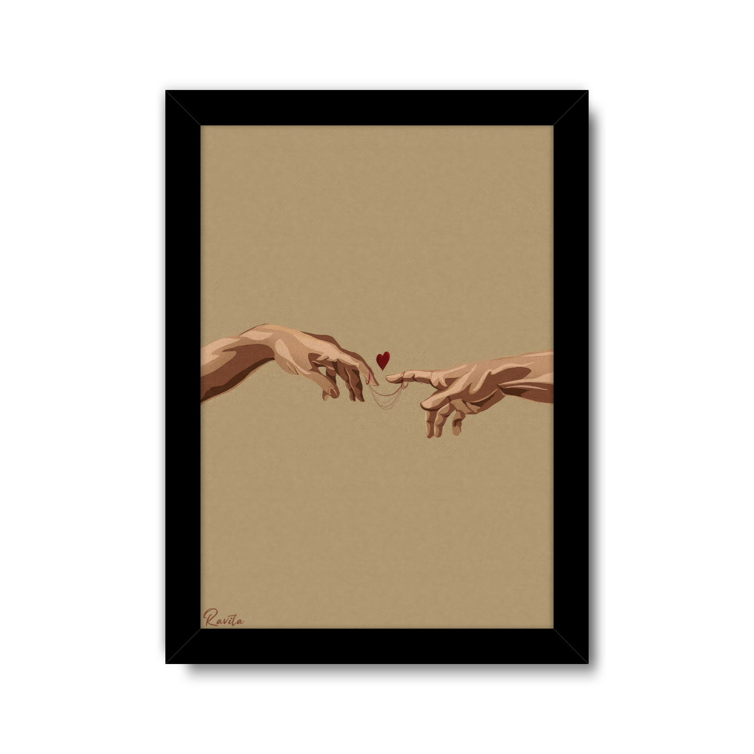 تابلو تکی راویتا طرح عاشقانه - Valentine کد 3838 تابلو تکی راویتا طرح عاشقانه - Valentine کد 3838