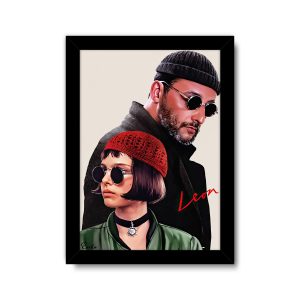 ساعت دیواری رومیزی دیواری راویتا طرح لئون و ماتیلدا -Leon Matilda کد 3740 ساعت دیواری رومیزی دیواری راویتا طرح لئون و ماتیلدا -Leon Matilda کد 3740