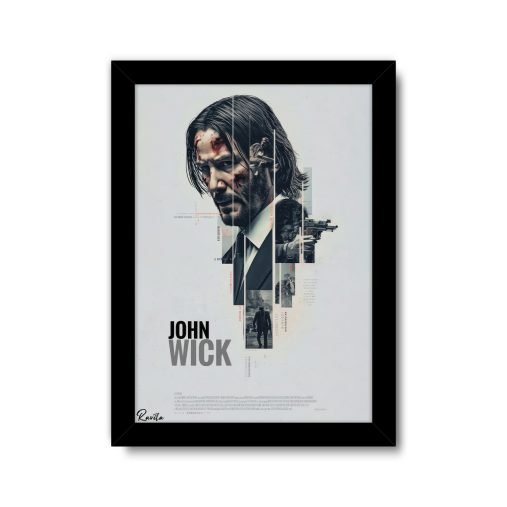 تابلو تکی راویتا طرح جان ویک - John wick کد 3741