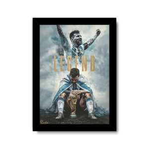 ساعت رومیزی دیواری راویتا طرح مسی - Messi کد 3748 ساعت رومیزی دیواری راویتا طرح مسی - Messi کد 3748