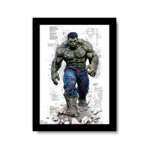 تابلو تکی راویتا طرح مارول - Marvel کد 3755