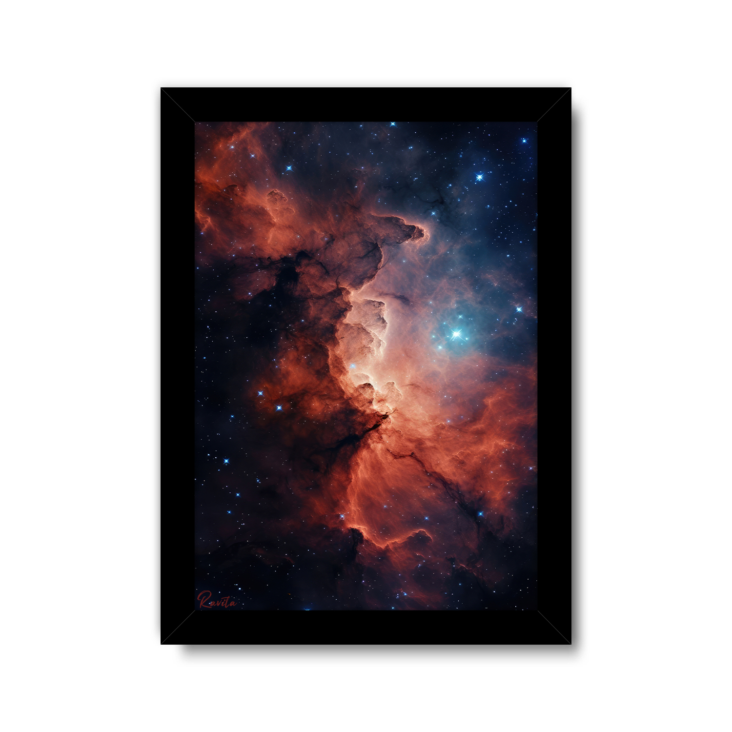 تابلو تکی راویتا طرح کهکشانی - galaxy کد 3761 تابلو تکی راویتا طرح کهکشانی - galaxy کد 3761