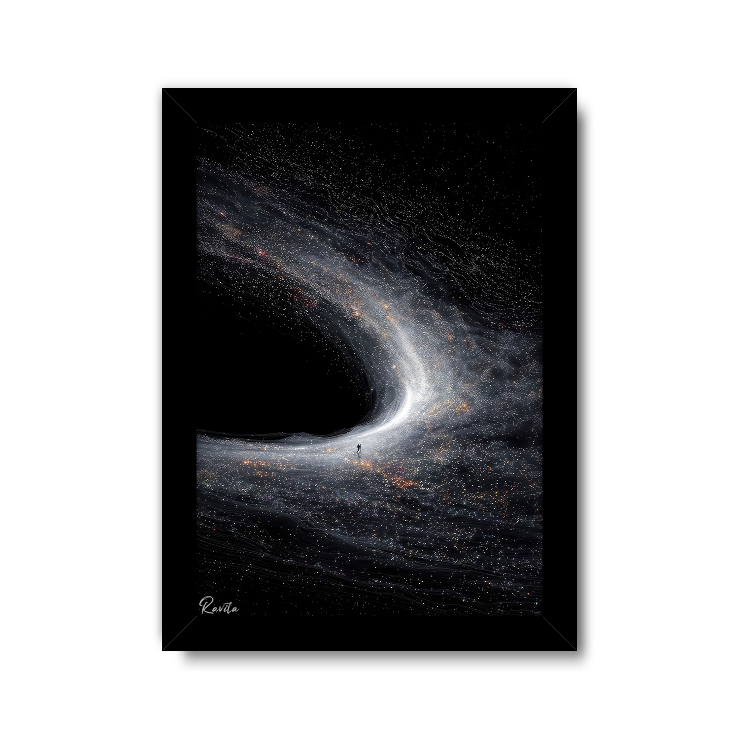 تابلو تکی راویتا طرح کهکشانی - galaxy کد 3767 تابلو تکی راویتا طرح کهکشانی - galaxy کد 3767