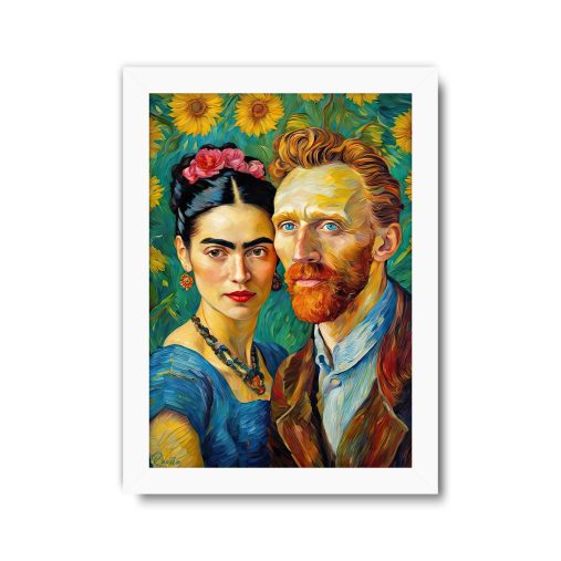 تابلو تکی راویتا طرح فریدا کالو - Frida Kahlo کد 3746
