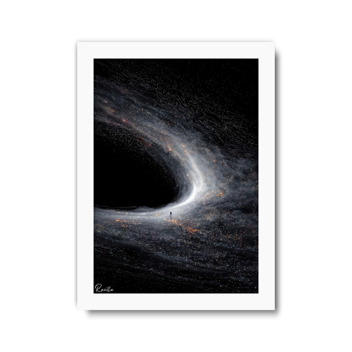 تابلو تکی راویتا طرح کهکشانی - galaxy کد 3767 تابلو تکی راویتا طرح کهکشانی - galaxy کد 3767