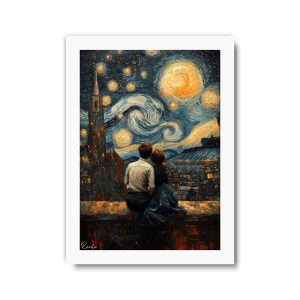 پدماوس راویتا طرح عاشقانه ونگوک - Van Gogh Love کد 3816
