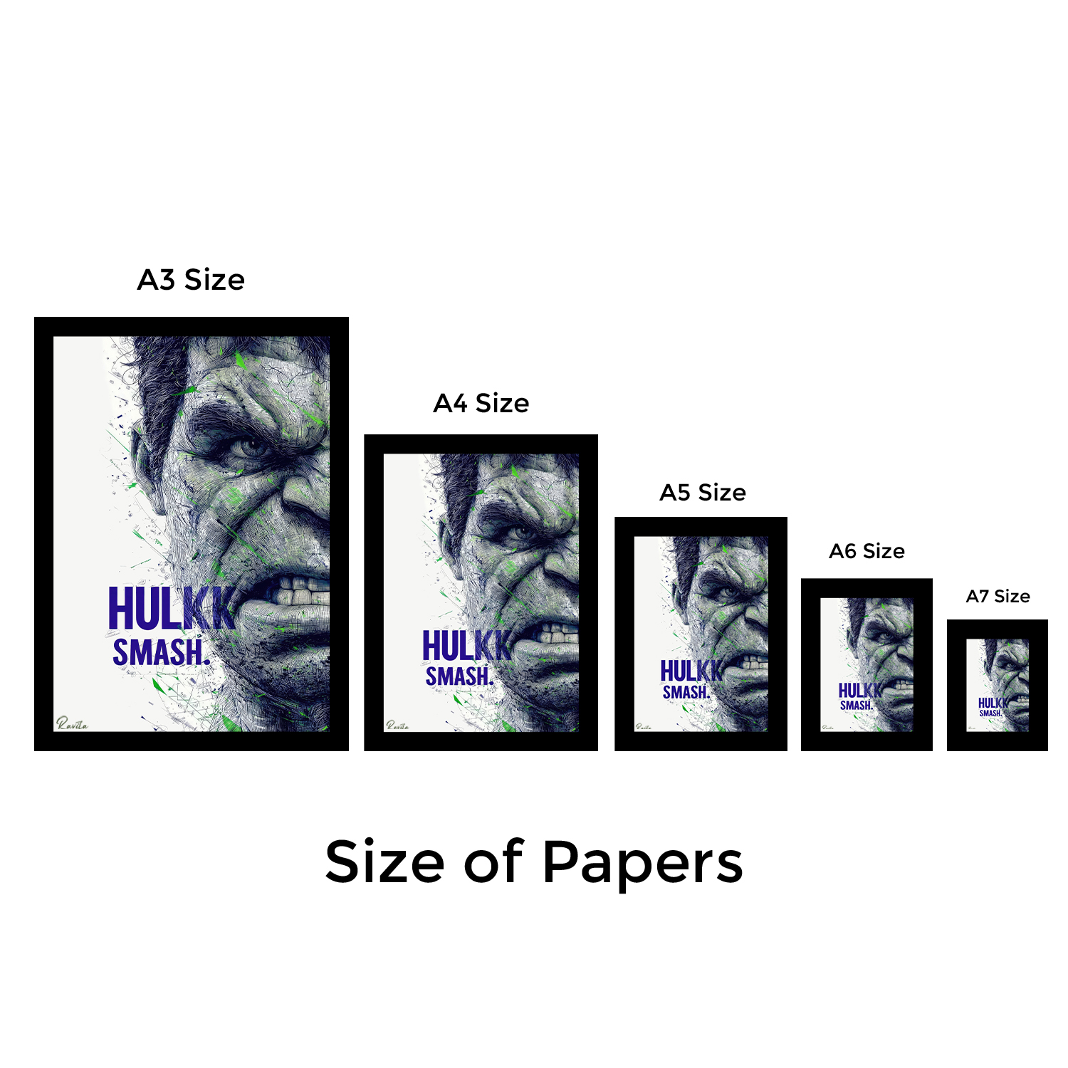 تابلو تکی راویتا طرح هالک - Hulk کد 3756 تابلو تکی راویتا طرح هالک - Hulk کد 3756