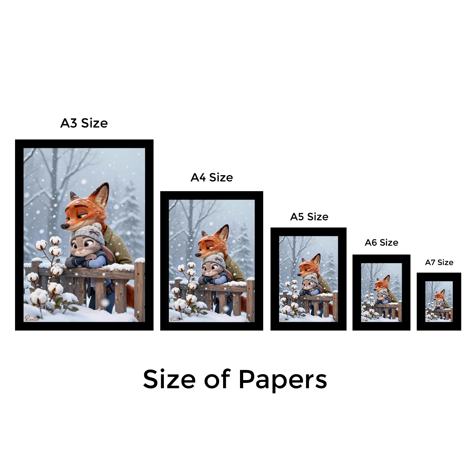 تابلو تکی راویتا طرح زوتوپیا عاشقانه دونفره - Zootopia کد 3759 تابلو تکی راویتا طرح زوتوپیا عاشقانه دونفره - Zootopia کد 3759