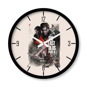 ساعت دیواری کوچک راویتا طرح لست اف اس 2 - Last Of us کد 3729 ساعت دیواری کوچک راویتا طرح لست اف اس 2 - Last Of us کد 3729