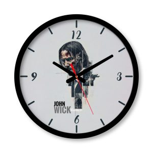 ساعت دیواری رومیزی دیواری راویتا طرح جان ویک - John wick کد 3741 ساعت دیواری رومیزی دیواری راویتا طرح جان ویک - John wick کد 3741