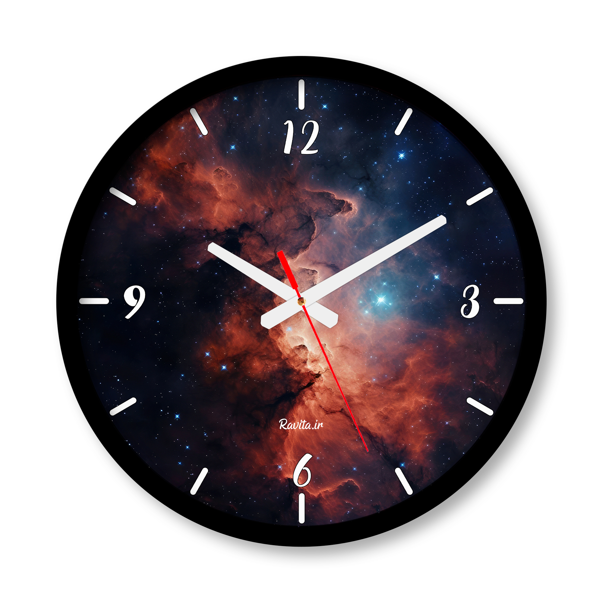 ساعت دیواری بزرگ راویتا طرح کهکشانی - galaxy کد 3761 ساعت دیواری بزرگ راویتا طرح کهکشانی - galaxy کد 3761