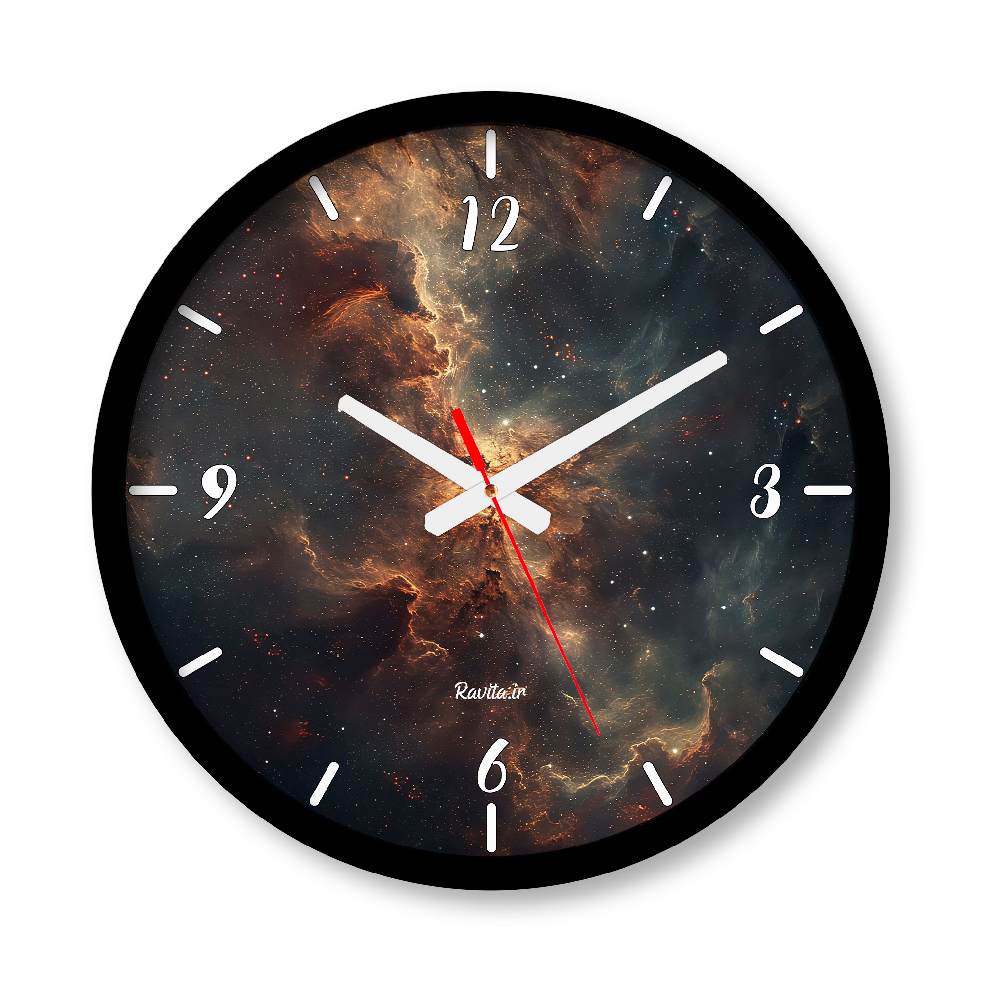 ساعت دیواری بزرگ راویتا طرح کهکشانی - galaxy کد 3762 ساعت دیواری بزرگ راویتا طرح کهکشانی - galaxy کد 3762