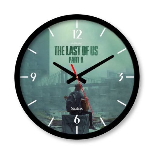 ساعت دیواری بزرگ راویتا طرح آخرین بازمانده - The last of Us کد 3765