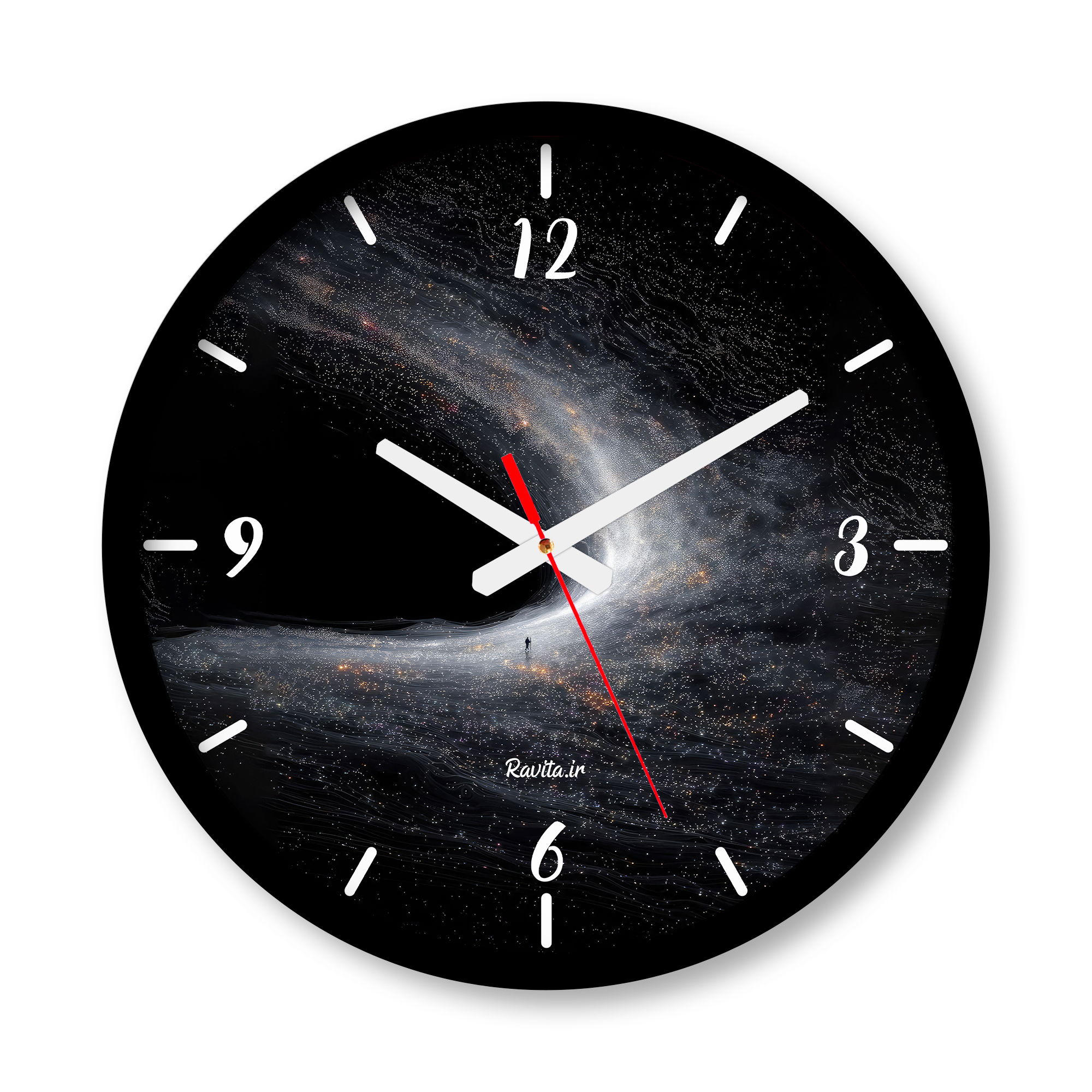 ساعت دیواری بزرگ راویتا طرح کهکشانی - galaxy کد 3767 ساعت دیواری بزرگ راویتا طرح کهکشانی - galaxy کد 3767