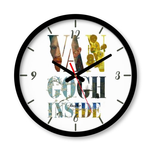 ساعت دیواری بزرگ راویتا طرح نقاشی سبک ون گوک – van gogh کد 3831